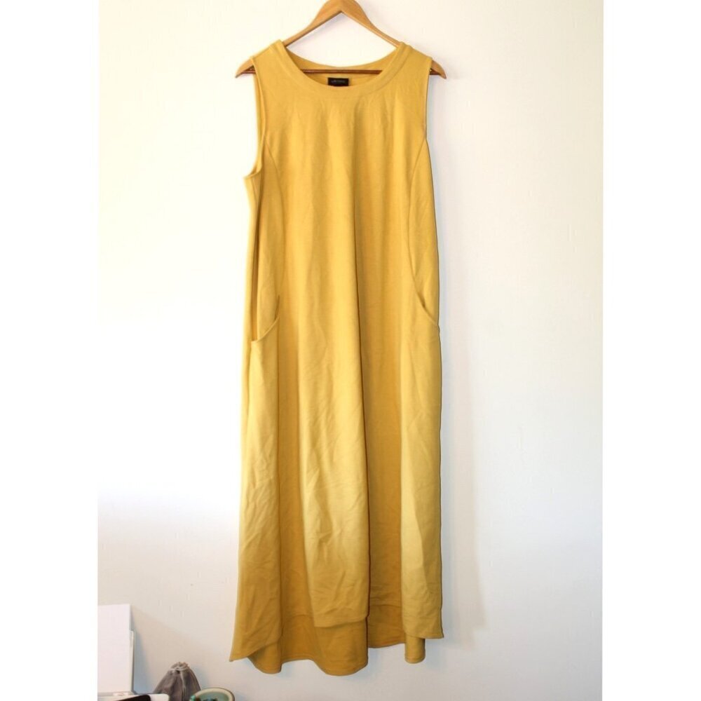 J. Jill Wearever Collection A-line Chamomile Maxi Dress Large Pockets Fall Comfy - Picture 6 of 9